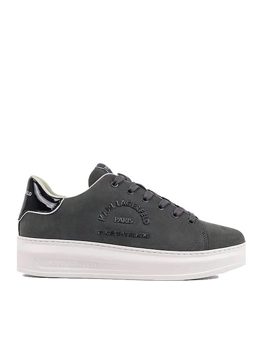 Karl Lagerfeld Metal Maison Sneakers Grey / Black