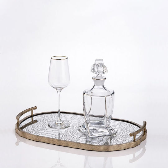 Crystal Grape Set Gold 3 Pieces