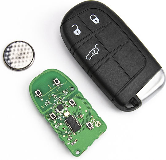 mit 3 Tasten für Fiat / Jeep / Chrysler
