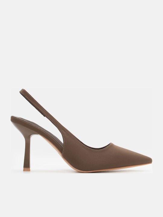Pointed Toe Green High Heels