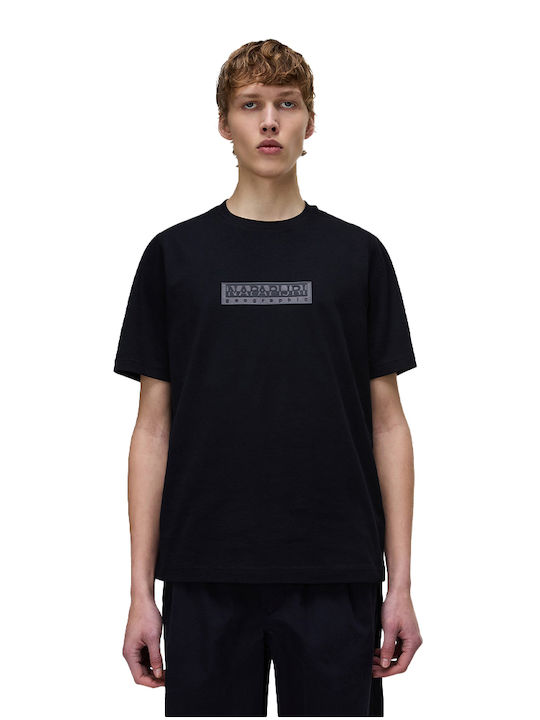 Napapijri S-box T-shirt Μαύρο