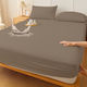 Pucioasa Protecție pentru Saltea Set cu Față de Pernă Single Waterproof Maro 90x200cm