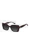 Tommy Hilfiger Unisex Sunglasses with Red Horn-Rimmed Frame
