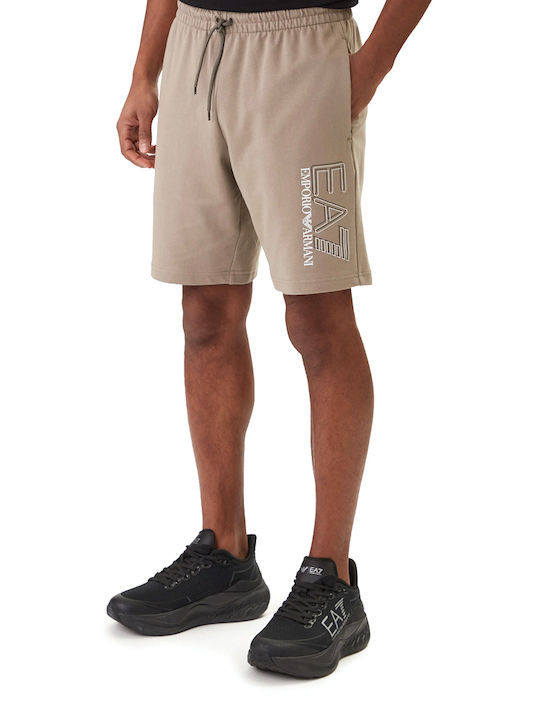 Emporio Armani Herrenshorts White - Black - Cigar Emporio Armani Herrenshorts White - Black - Cigar