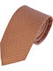 Pierre Cardin Men's Tie Silk Printed in Orange Color