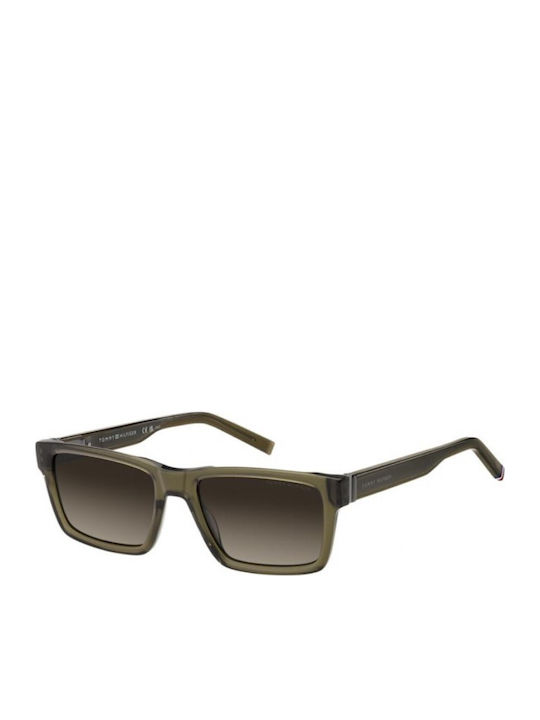 Tommy Hilfiger Unisex Sunglasses with Brown Hor...