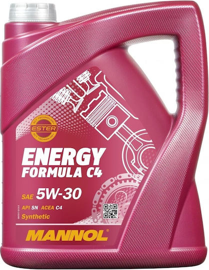 Mannol Energy Formula Συνθετικό Λάδι Αυτοκινήτου 5W-30 5lt