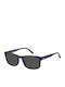 Tommy Hilfiger Unisex Ochelari De Soare Cu Ramă Din Plastic Albastru Marin Și Lentile Gri TH2325/S PJP/IR