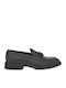 Leder Herren Mokassins in Schwarz Farbe