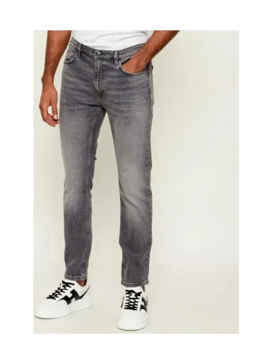 Men's Jeans Pants With Extra Slim Fit Gray