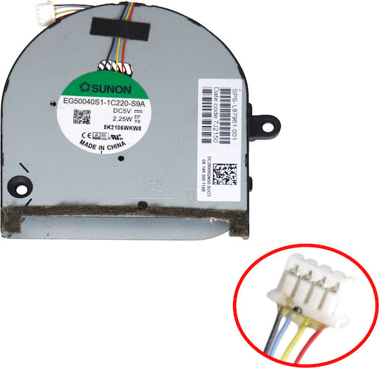 Laptop Fan Cpu Cooling Fan Hp Envy 17-cg 17m-cg 17t-cg000 17m-cg1013dx 17m-cg0013dx L87961-001 Eg50040s1-1c220-s9a Tpn-c146 4pin Code 81653