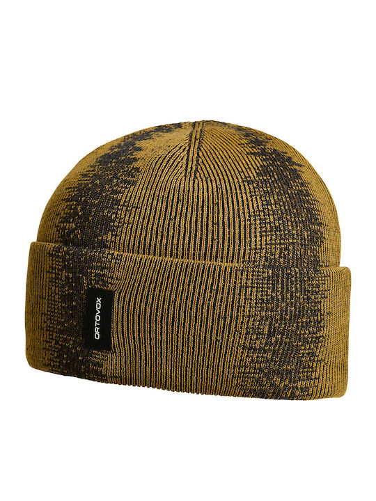 Beanie Unisex Beanie mit Rippstrick in Grün Farbe