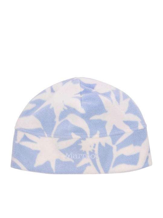 Beanie Fleece Beanie Knitted in Light Blue color