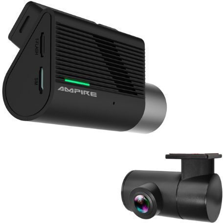 Ampire DC7-Pro Σετ Κάμερα DVR Αυτοκινήτου 1080P Wi-Fi, GPS & Κάμερα Οπισθοπορείας