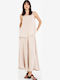 Lenjerie Maxi Fustă Beige