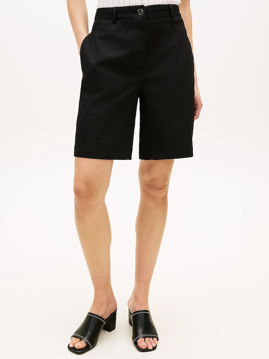 Tommy Hilfiger Γυναικεία Βερμούδα Black