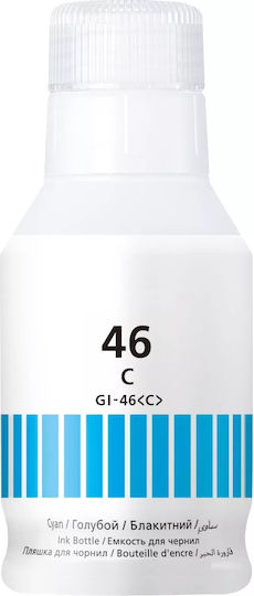 Compatible Inkjet Printer Ink Canon GI-46C 140ml Cyan 1pcs