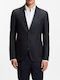 H-hutson Men's Suit Jacket Blue