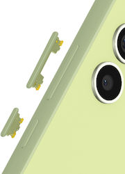Clappio Replacement Power + Volume Buttons Galaxy A54 5g A34 5g Green