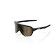 100% Cycling Glasses with Black Frame & Mirror / Transparent Lenses