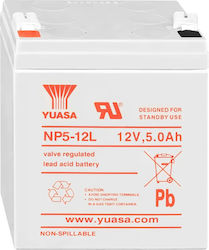 Yuasa NP5-12L Baterie UPS 12V 5Ah