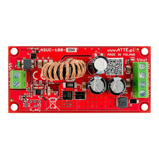 Atte Asuc-100-550 Dcdc Converter Step Up 10-30vdcin 55vdcout 100w