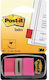 Semne de Carte 3m Post-it 25.4 X 43.2 Mm Roz Fosforescent Mmm680fpnk