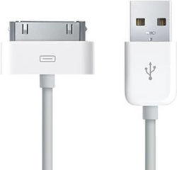 Usb USB to 30-Pin Cable Λευκό 2m (70040411) 1τμχ