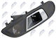 Inner Handle Front Door Ford Fiesta 2013 Right Ezc-fr-414