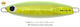 Hots Artificial Bait Speed Slider, slider Fluorescent 120gr Chartreuse / Gold Glow Belly
