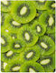 Hermia Rectangular Glass Chopping Board Green 30x40cm