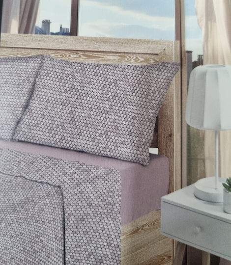 Homestyle Сет Калъфки за Възглавници Lilac 50x70см.