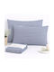 My Home Luxury Сет Калъфки за Възглавници Striped Royal Blue 50x70см.