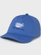 Mayoral Kids' Hat Jockey Fabric Blue