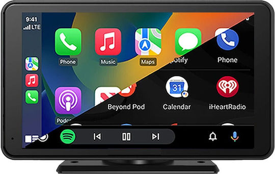 Digital IQ Οθόνη 7" για Ταμπλό Αυτοκινήτου με Apple-CarPlay