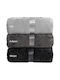 Beauty Home Fleece Blanket Extra Double 220x240cm Grey
