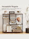 Metal Console Table Coffee L95xW35xH100cm