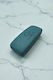 Hard Square Eyeglass Case Turquoise Colour