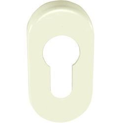 Best Design No7 Rosette - Door Escutcheon White