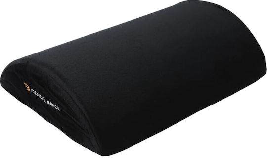 Medical Brace Μαξιλάρι Ποδιών με Memory Foam 44x33x10cm σε Μαύρο χρώμα MB.HC1808