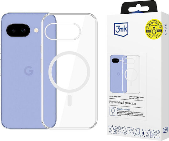 3MK Magcase Umschlag Rückseite Kunststoff 1.5mm Transparent (Google Pixel 10A, 3MK)