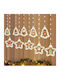 Lights LED Cold White type Curtain 1pcs