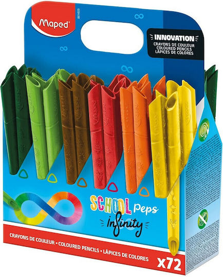 Maped Infinity Kidy 2+ Buntstifte Set 72 Stück 864602