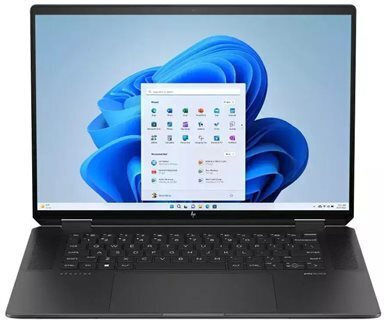 HP Spectre X360 16t-aa0000 16 Zoll OLED Touchscreen (Kern Ultra 7-155H/32GB/512GB SSD/Bogen-Grafiken/W11 Startseite) Dusk Schwarz Aluminium (US Tastatursprache)