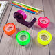 Set of Multicolour Self-Adhesive Tapes Tape Support Base 5 Pieces 4sxo155
