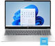 HP 15-fd0001dx 15.6" (N-Series-N100/4GB/128GB Flash Storage/W11 S) Natural Silver (US Keyboard)
