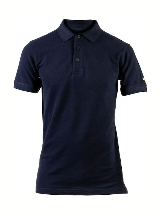 CAT Work Polo Shirt Navy Blue