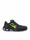 Upower Black Safety Shoe S3S with Certification CI ESD FO SR