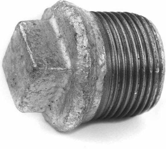 Мъжки Поцинкован Cap 1/2" 1/2"