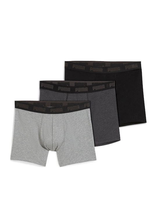 PUMA Everyday Ανδρικά Μποξεράκια Gray 3Pack